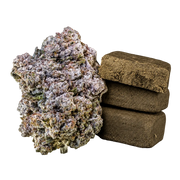 10g Bubblegum 25% THCA a 10g Cali Cream 50% THCA společně v balíčku Herbz